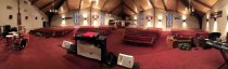New Mount Carmel Baptist Church, interior